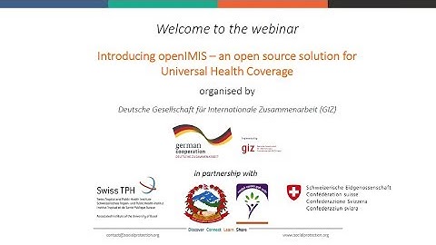 Introducing openIMIS – an open source solution for Universal Health Coverage