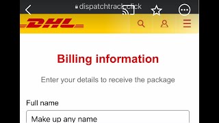 DHL sms scam Ireland August 2023 #DHL #scam