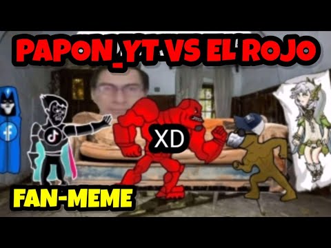 Papon YT vs the red giant (fan meme - parody)