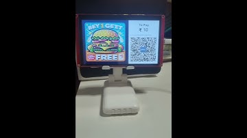 Bonrix 7-Inch Smart Retail Display | All-in-One Digital Signage & Payment Solution for Modern Retail