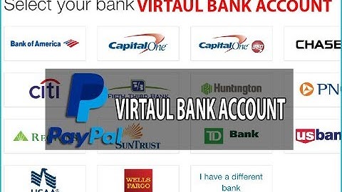Paypal Verify with Virtual Bank Account | Paypal VBA | VCC | US Virtual Bank