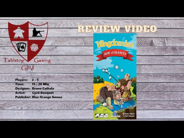Blue Orange Games Oliphante Kingdomino: Age Of Giants – Espansione Gioco Da Tavolo In Italiano