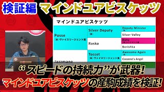 【検証編 マインドユアビスケッツ】 デビュー前の予測と結果が異なったため、補足を含め再検証！