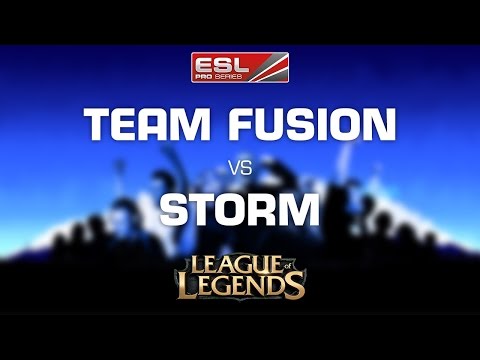 League of Legends - Fusion vs. Storm - 1/2 - EPS NA Season XI Finals - Ro8