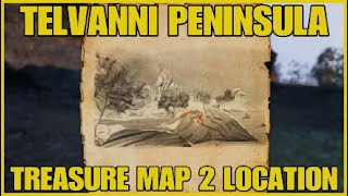 Eso | Telvanni Peninsula Treasure Map 2 Location