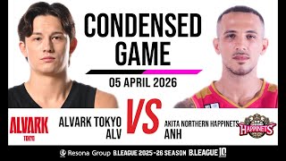 Alvark Tokyo vs. Akita Northern Happinets - Condensed Game