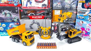 Download Lagu Unboxing Rc Beko Excavator, Rc Racing Speed Car,  Police Car, Rc Truck Engineering MP3