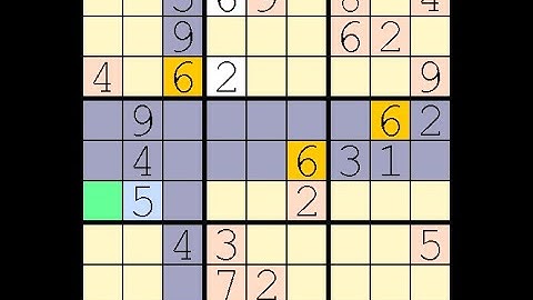 How to Solve The Toronto Star Five Star Sudoku  30 April, 2023