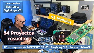 Espectacular KIT programación Raspberry + Arduino + MicroBit - CrowPI 3 Elecrow
