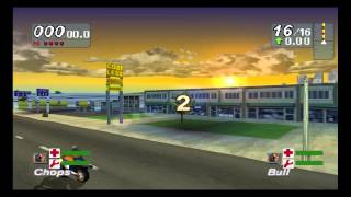 Road Rash: Jailbreak ePSXe Emulator Gameplay 1080p  [No commentary] screenshot 5