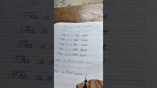 #cursivewriting #handwriting #learn english handwriting #english learning #neat cursive writing 