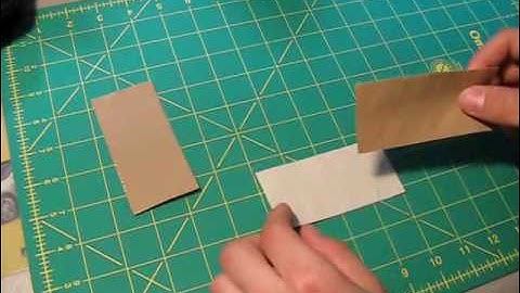 Mini Tutorial - Duct tape pocketknife holder