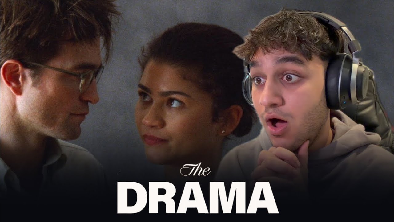 THE DRAMA OFFICIAL TRAILER REACTION | Zendaya, Robert Pattinson