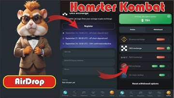 HOW TO COONECT BYBIT, OKX AND BINANCE IN HAMSTER KOMBAT | UID DEOPSIT ADDRESS MEMO?
