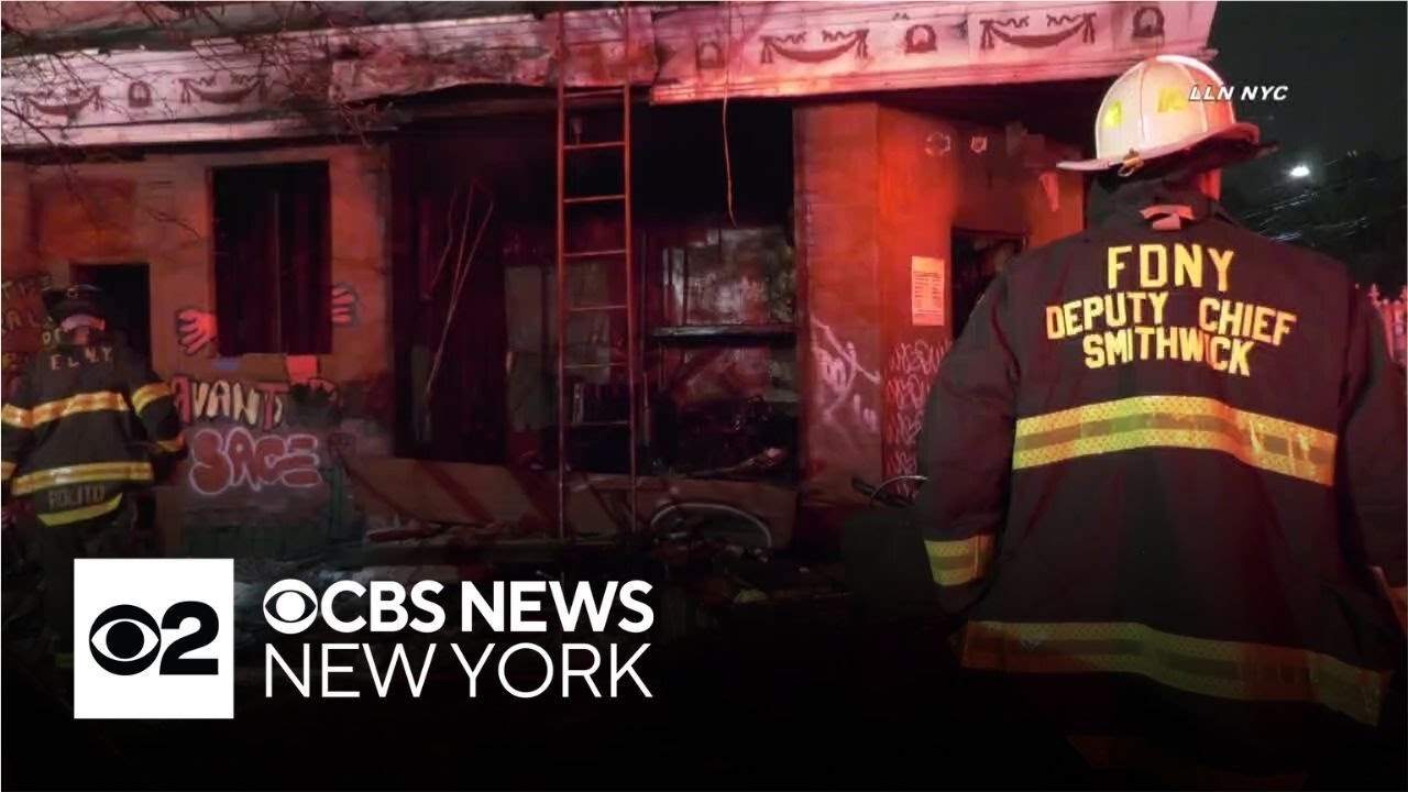 Brooklyn fire leaves 1 dead, 2 injured - YouTube