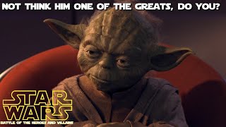 Where does Yoda rank among the greatest characters in Star Wars? (Battle of the Heroes & Villains)