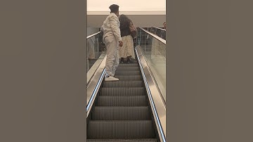 Fear on Escalator #shorts #short #viral #escalator #jioworlddrive #youtubeshorts #youtube #mall