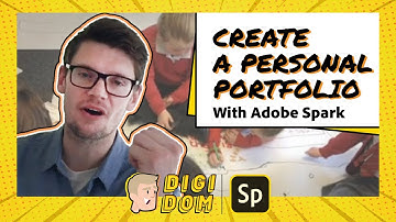 HOW TO CREATE A PERSONAL PORTFOLIO | DOM TRAYNOR | ADOBE SPARK PAGE TUTORIAL
