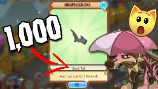 I Sold 1,000 Animal Jam Items.