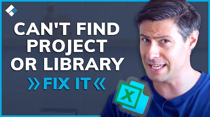 How to Fix Can't Find Project or Library Error (2 Easy Methods)