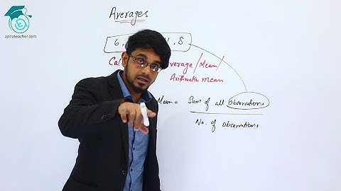 XII ( 12th) Statistics, Averages | Mean, Median, Mode Introduction | Chapter 4