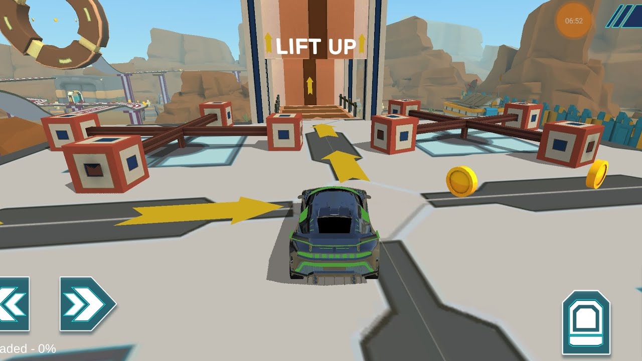 Mega Ramps Stunts Car Racing - Impossible Race Tracks Car Game - Mega ...