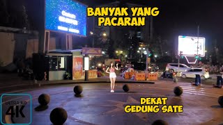 [4K] Walking Around - Suasana Jalan Dago Kota Bandung Dimalam Hari