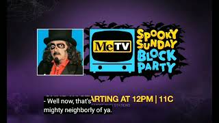 Svengoolie Spooky Sunday Block Party promo
