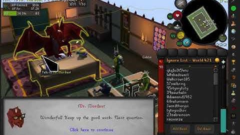 OSRS How To: Dunce random in under 30 seconds.