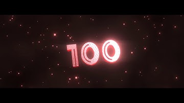 100 SUBSCRIBER INTRO TEMPLATE [1/3] BLENDER ONLY!