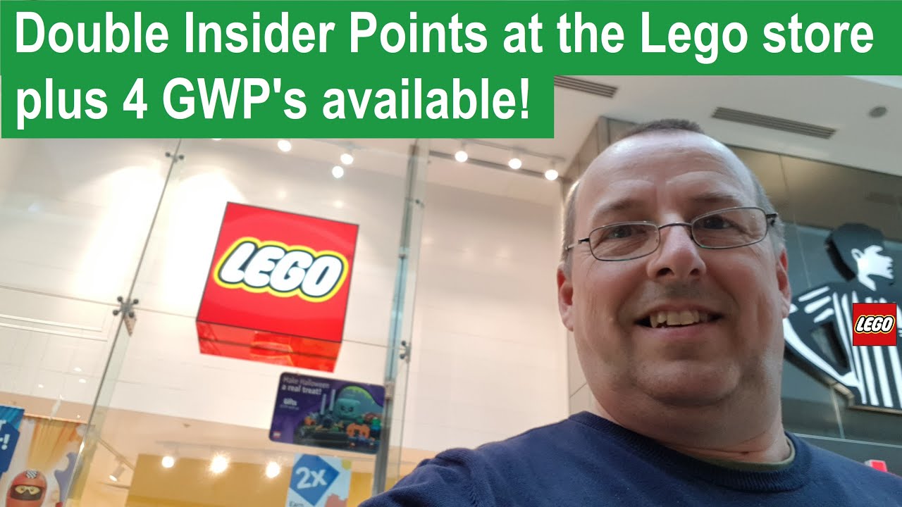 Double Insider points & a sale at the Lego Store PLUS 4 different free