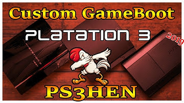 How To Make And Install Custom GameBoot PS3HEN/CFW PS3