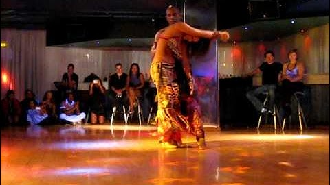 Zulu & Josy at the Barcelona lambazouk congress