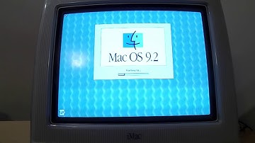 iMac G3 Booting Mac OS 9.2