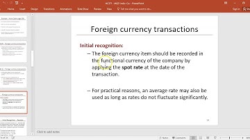 AC571 IAS 21 Part 1   FX Transactions