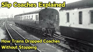 Slip Coaches Explained: How Trains Dropped Coaches Without Stopping #gwr #coaches #fyp #railway