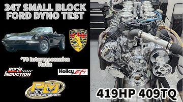 Stack Injected 347ci Ford Dyno Testing for James