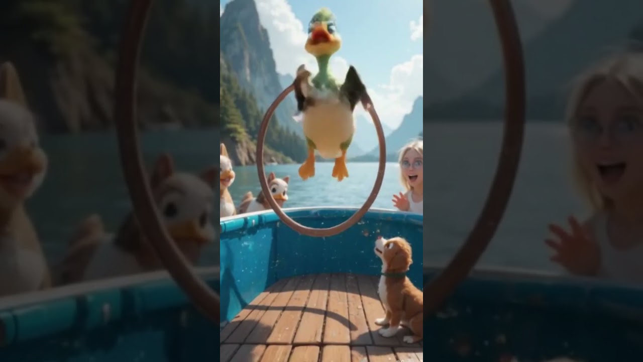 Dona The Duck’s Peaceful Boat Ride Adventure 