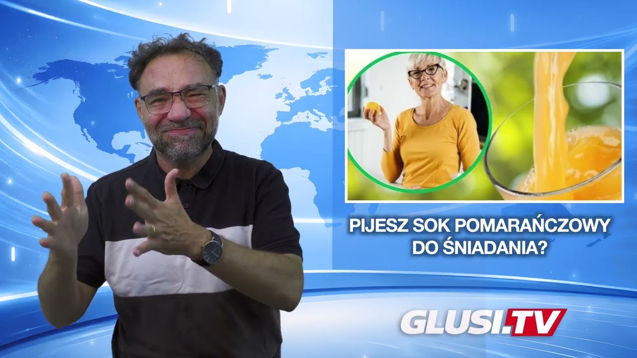 Pijesz sok pomarańczowy do śniadania?