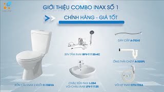 Combo Thiết bị vệ sinh Inax số 1 - Thiết bị vệ sinh Inax chính hãng tại Hải Linh