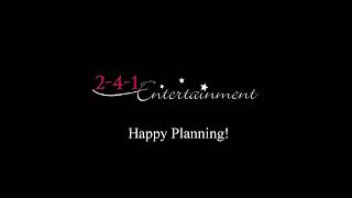 2-4-1 Entertainment Event Planning Overview Movie screenshot 1