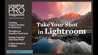 Creativepro Magazine Issue 2 Take Your Shot In Lightroom