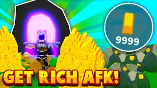 *NEW* BEST AFK MONEY FARM TO GET RICH FAST IN ROBLOX SKYBLOCK!  Roblox Skyblock Tutorial