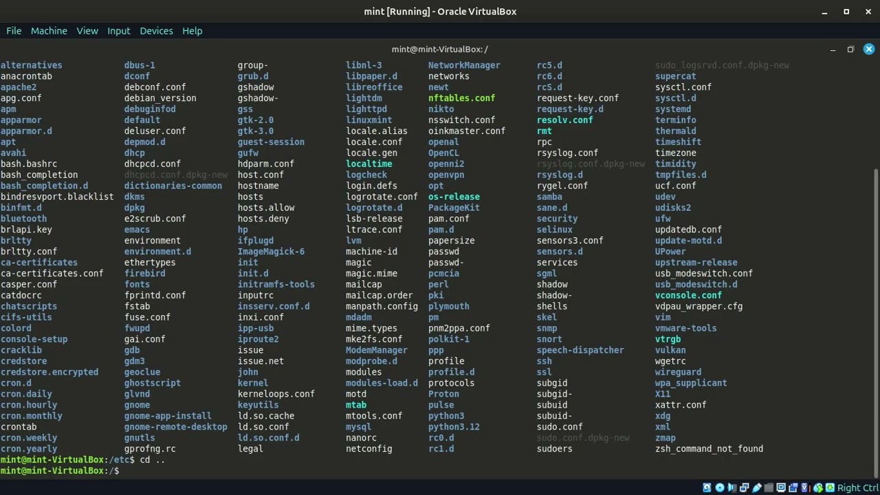 LMDE part 2 - command line interface, file structure, navigation, systemctl, journalctl and man 