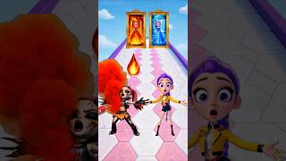 POV 💧🔥 Rumi vs Mira 💜 Water Power or Fire Power? | K-Pop Demon Hunters #shorts