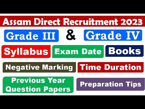 ADRE Recruitment 2023/Syllabus,Exam Date,Books,Question Papers ,Preparation Tips Grade III & IV Post