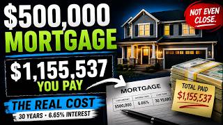 What Does a $500,000 Mortgage REALLY Cost Over 30 Years?