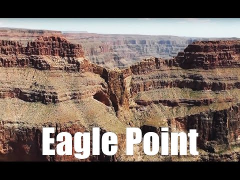 Eagle Point Viewpoint ( Eagle Rock) - On the edge of Grand Canyon West -