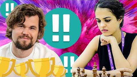 Condign chess game, Magnus Carlsen vs Tania Sachdev 9