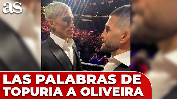 Las PALABRAS de ILIA TOPURIA a CHARLES OLIVEIRA en su CARA A CARA antes del UFC 317